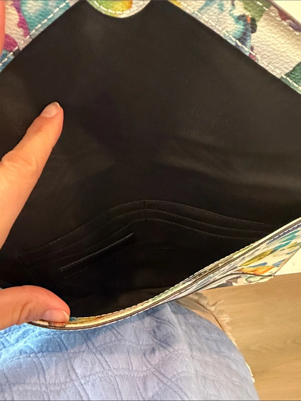 Multicolor Rebecca Minkoff Watercolor Envelope Clutch